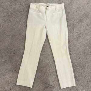 The Essential Slim Pant by Anthropologie | white | Size 4